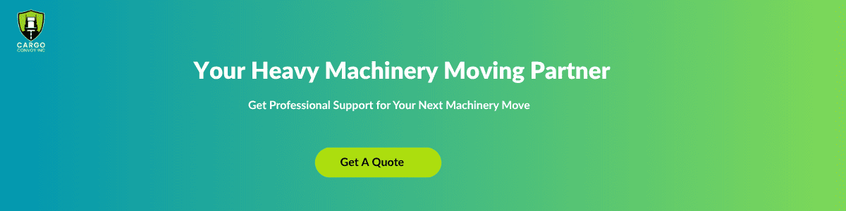 heavy machinery moving